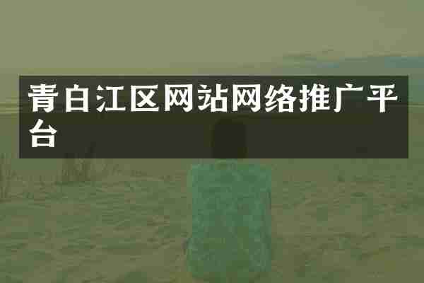 青白江区网站网络推广平台