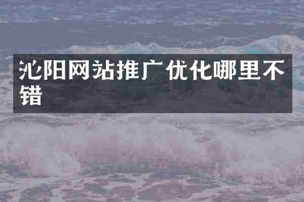沁阳网站推广优化哪里不错
