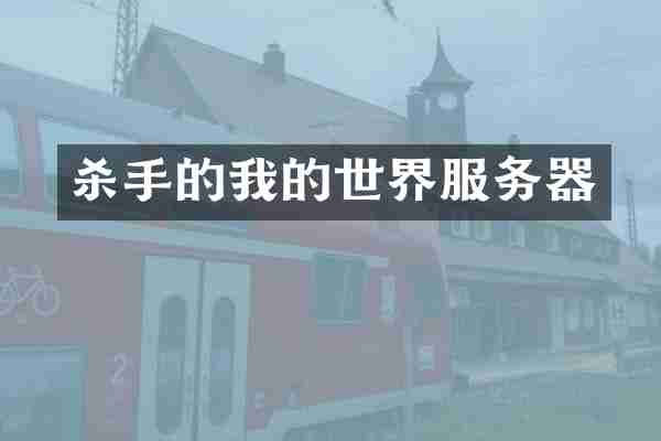 杀手的我的世界服务器