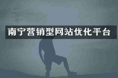 南宁营销型网站优化平台