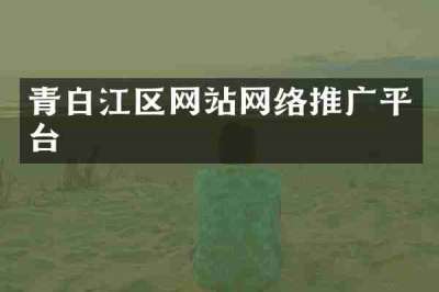 青白江区网站网络推广平台