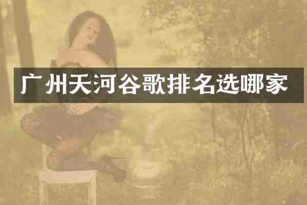 广州天河谷歌排名选哪家