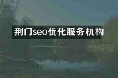 荆门seo优化服务机构