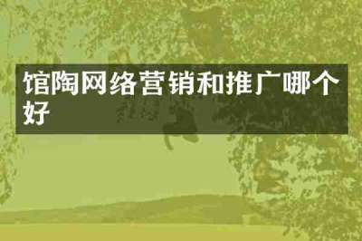 馆陶网络营销和推广哪个好