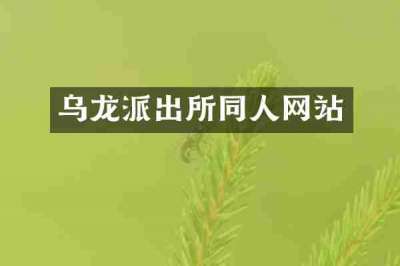 乌龙派出所同人网站
