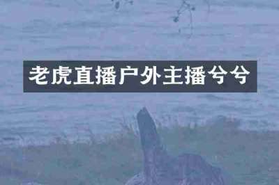 老虎直播户外主播兮兮