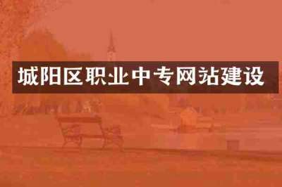 城阳区职业中专网站建设