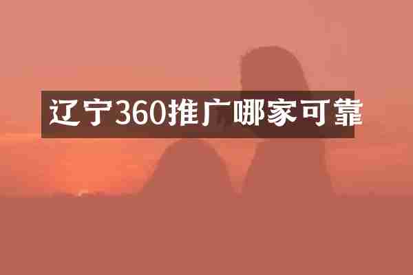 辽宁360推广哪家可靠