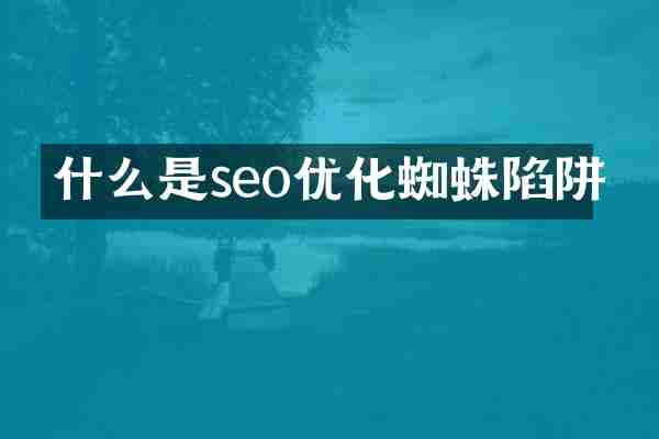 什么是seo优化蜘蛛陷阱