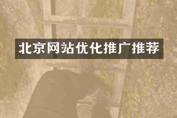 北京网站优化推广推荐