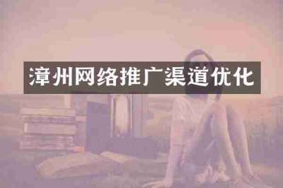 漳州网络推广渠道优化