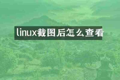 linux截图后怎么查看