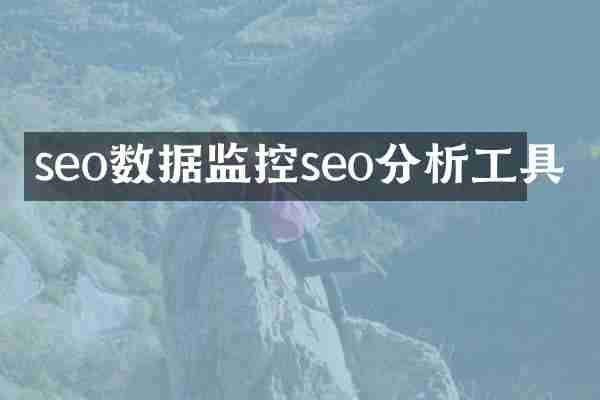 seo数据监控seo分析工具