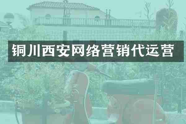 铜川西安网络营销