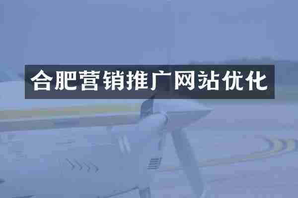 合肥营销推广网站优化