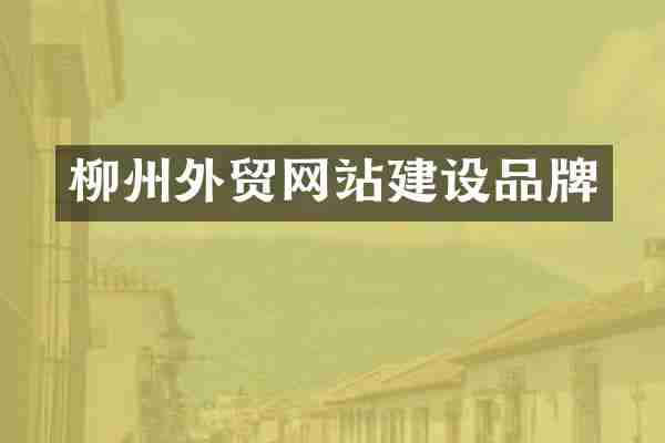 柳州外贸网站建设品牌