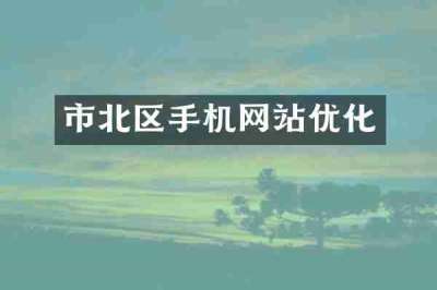 市北区手机网站优化
