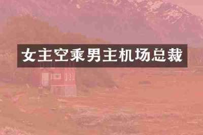 女主空乘男主机场总裁