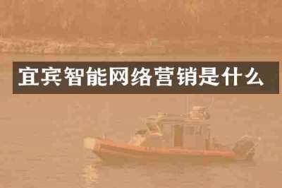 宜宾智能网络营销是什么