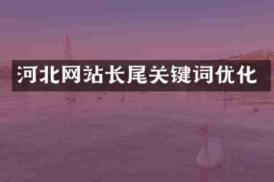 河北网站长尾关键词优化