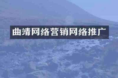 曲靖网络营销网络推广