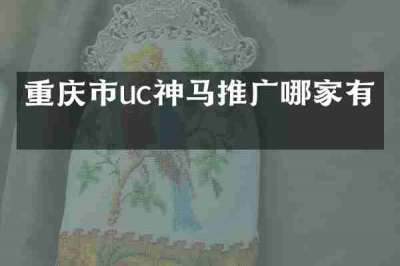 重庆市uc神马推广哪家有名