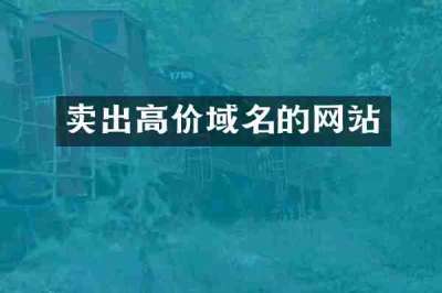 卖出高价域名的网站