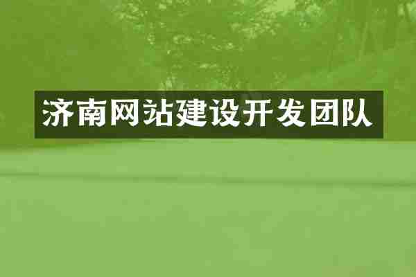 济南网站建设开发团队