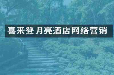 喜来登月亮酒店网络营销