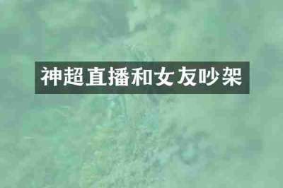 神超直播和女友吵架