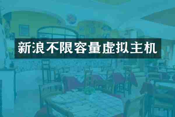 新浪不限容量虚拟主机