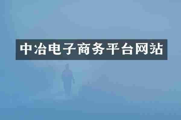 中冶电子商务平台网站