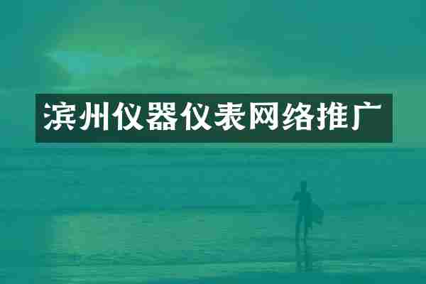滨州仪器仪表网络推广