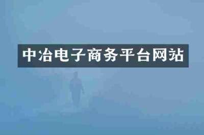 中冶电子商务平台网站