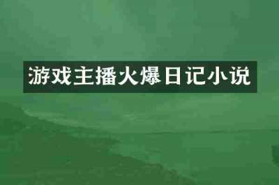 游戏主播火爆日记小说