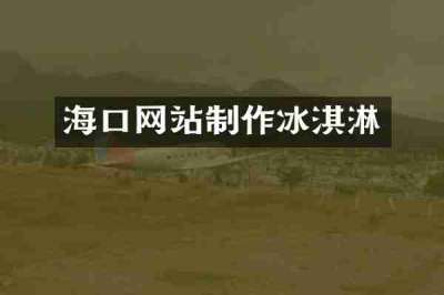海口网站制作冰淇淋