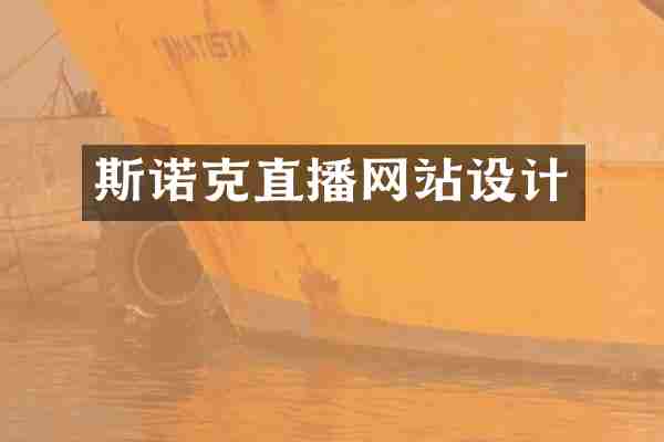 斯诺克直播网站设计
