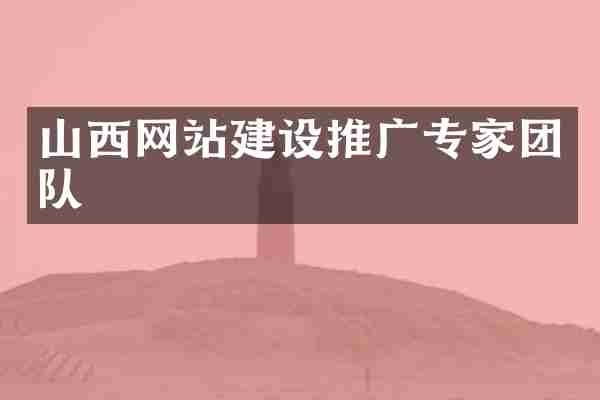 山西网站建设推广专家团队