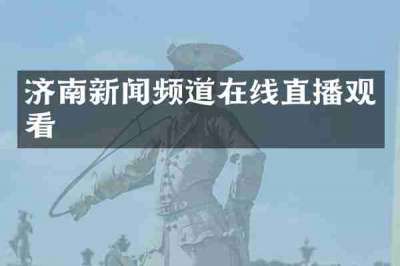 济南新闻频道在线直播观看
