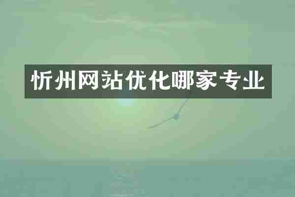 忻州网站优化哪家专业