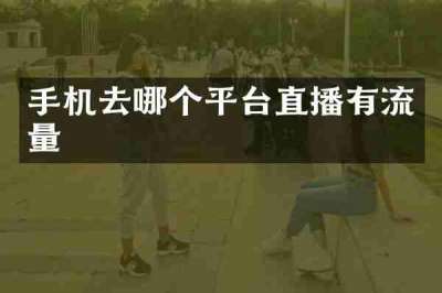 手机去哪个平台直播有流量