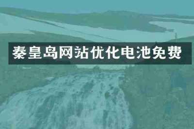 秦皇岛网站优化电池免费