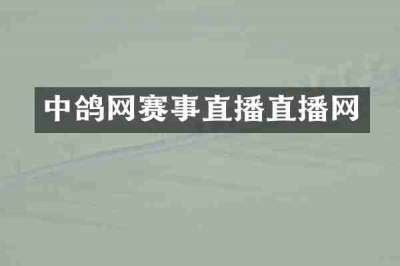 中鸽网赛事直播直播网