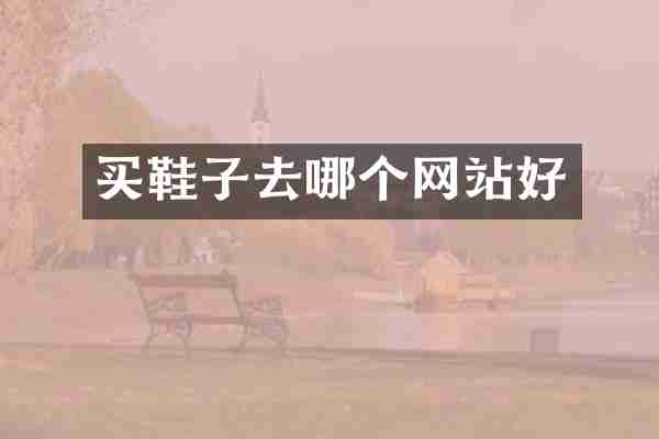 买鞋子去哪个网站好