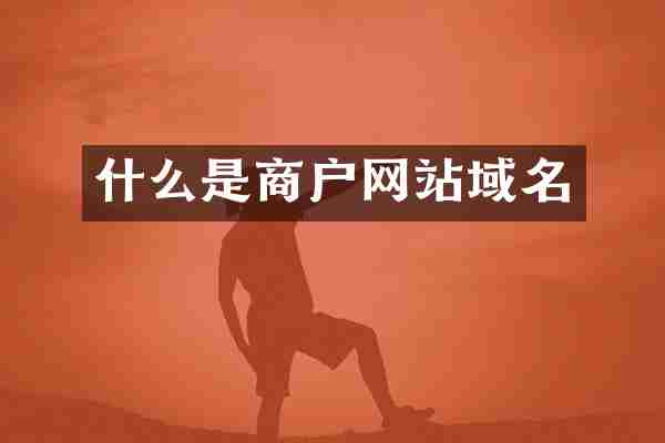 什么是商户网站域名