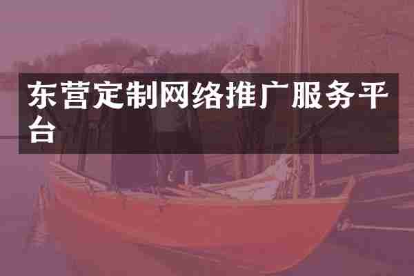 东营定制网络推广服务平台