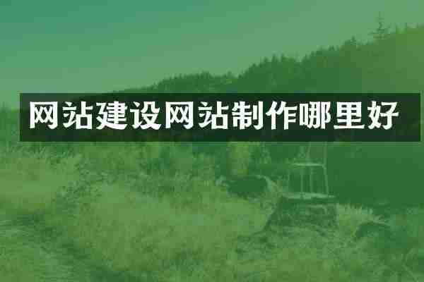 网站建设网站制作哪里好