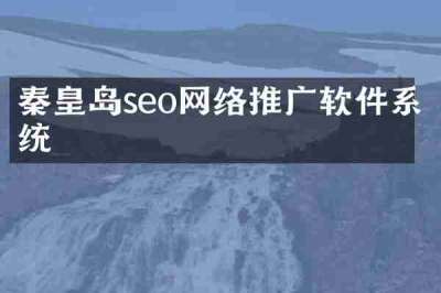 秦皇岛seo网络推广软件系统