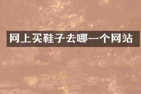 网上买鞋子去哪一个网站