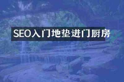 SEO入门地垫进门厨房